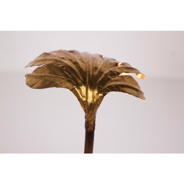 1960s Golden Leaf Lamp, 1960s For Sale - Image 5 of 10