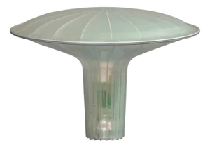 Transparent D36 Agaricon Table Lamp by Ross Lovegrove for Luceplan