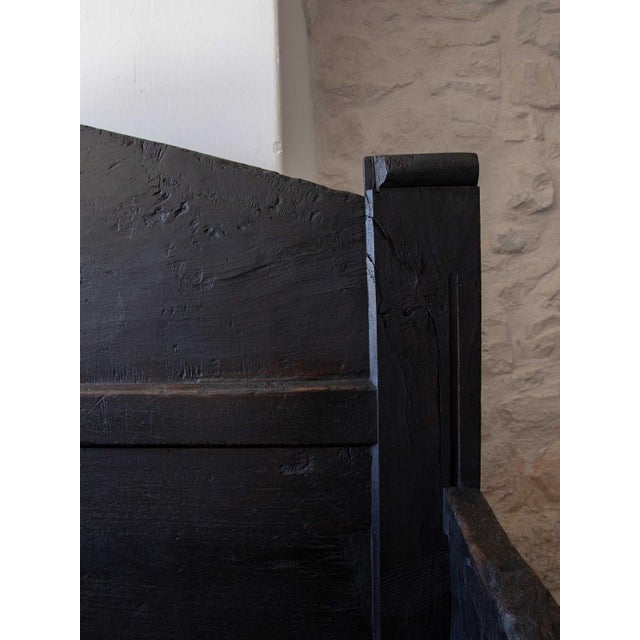 Large Folk Art Bench, 18th Century For Sale - Image 6 of 18
