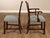 1940's Chippendale Style Set Of Six Mahogany Ladder Back Dining Chairs For Sale - Image 4 of 18