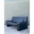 Vintage Nicoletti Salotti Black Leather Sofa For Sale - Image 10 of 12