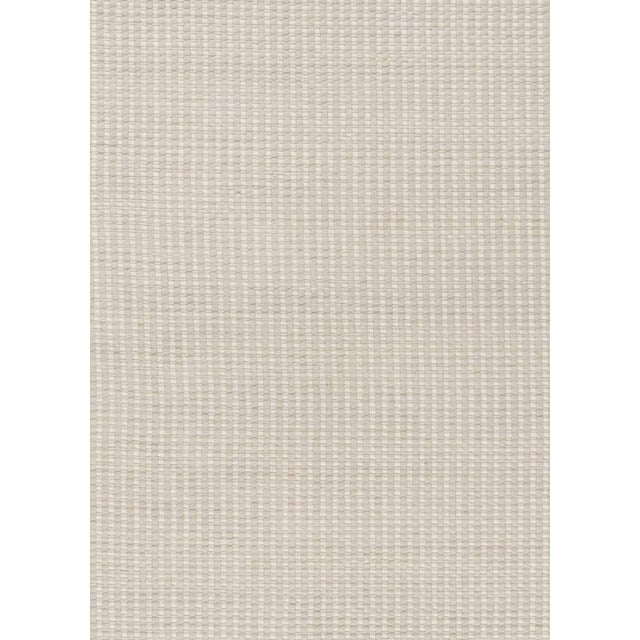 Contemporary solid beige, gray flat-weave wool rug by Doris Leslie Blau Size: 10'8" × 15'4" (325 × 467 cm) This...