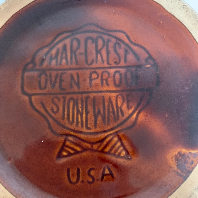 Mid-Century Mar-Crest Baked Bean Pot For Sale - Image 4 of 6