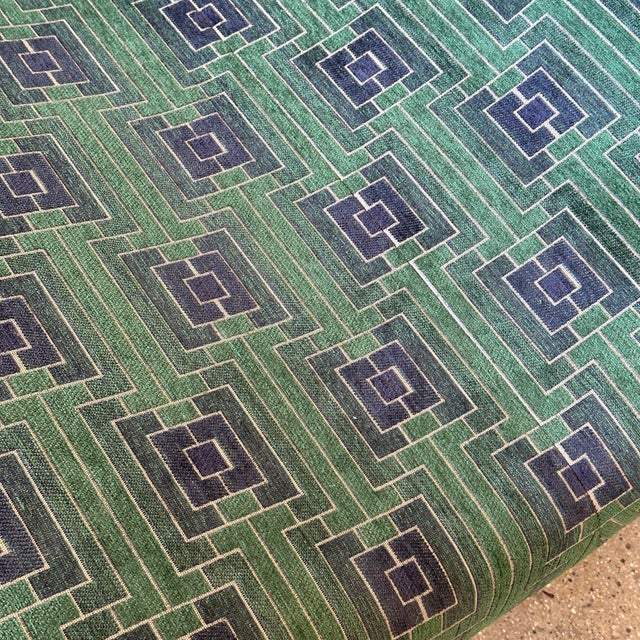 Carsons 1980s Postmodern Wave Chaise Attributed to Carsons For Sale - Image 4 of 7