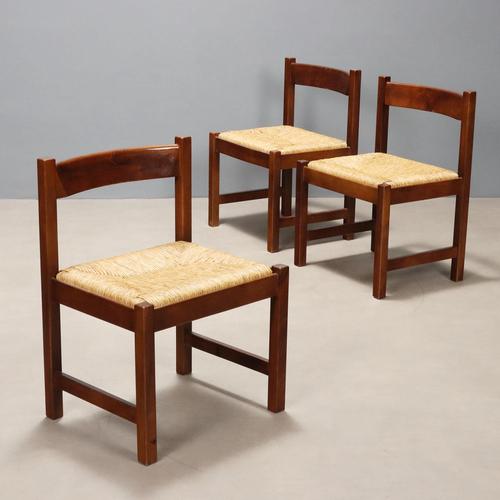 Torbecchia Chairs by Giovanni Michelucci for Poltronova, Set of 3 For Sale - Image 9 of 9
