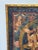 Design Plus Gallery presents a Framed Tibetan Buddhist Yab-Yum Thangka Painting. The composition depicts an embracing...