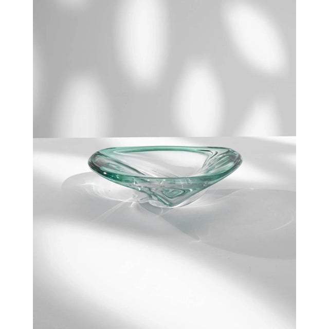 Vintage Italian Glass Plateau For Sale In Greensboro - Image 6 of 9