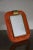 Orange Twisted Murano Glass and Brass Photo Frame, 2000s For Sale - Image 14 of 15