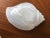 1970s Vintage Opaline Spun Glass Seashell Dish For Sale - Image 4 of 6