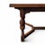 Brown Vintage Walnut Jacobean Revival Refectory Dining Table With Carved Base For Sale - Image 8 of 15