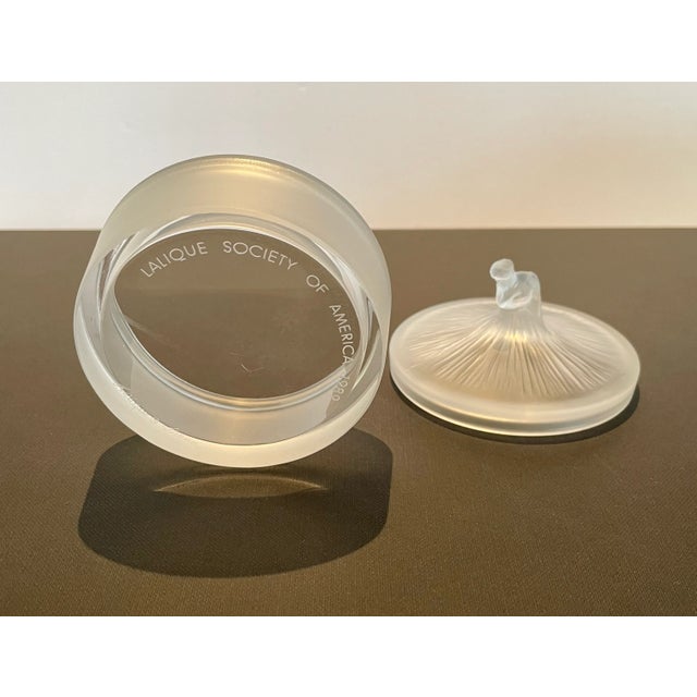 René Lalique Ballerina Powder Box For Sale In Los Angeles - Image 6 of 10