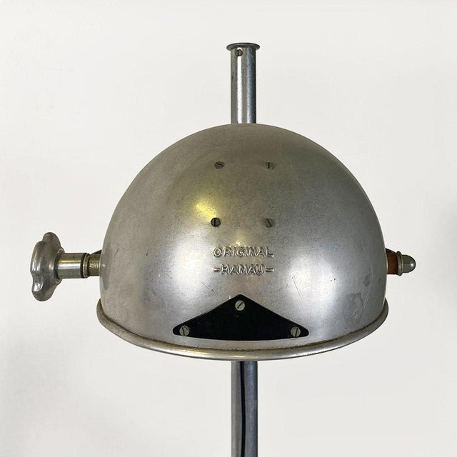 German Floor Lamp in Metal and Steel from Hanau, 1930s For Sale - Image 10 of 18