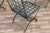 Vintage Set of 4 Hervé Baume French Wrought Iron Folding Patio Chairs, 1970s For Sale - Image 17 of 18