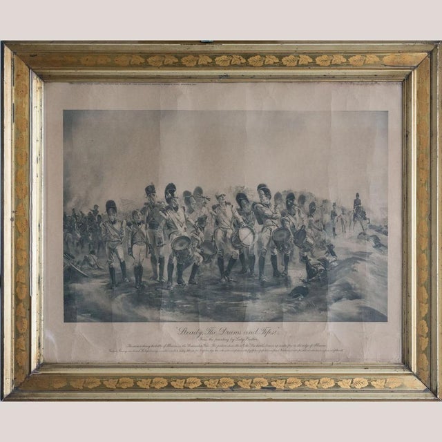 After Lady Butler, Steady, the Drums and Fifes!, 1890s, Lithograph For Sale - Image 3 of 10