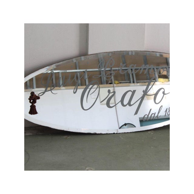 1950s Goldsmith Mirror Sign from Luigi Pramotton, 1950s For Sale - Image 5 of 13