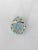 A very gorgeous and beautiful, one of a kind, Aquamarine & Emeralds Cocktail Ring set in 18K White Gold & natural...