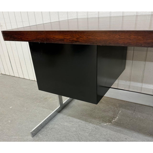 Mid-Century Modern Hugh Acton Style Rosewood Executive Desk For Sale - Image 11 of 13