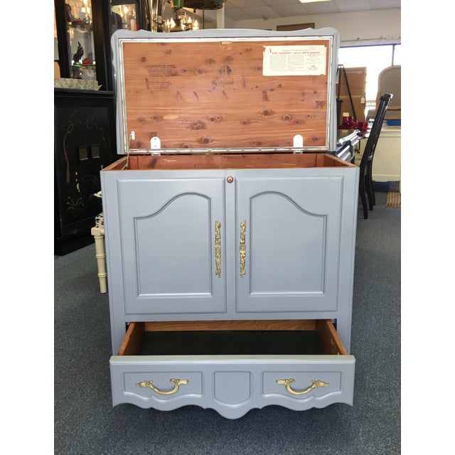 Vintage Lane Cedar Blanket Chest Chairish