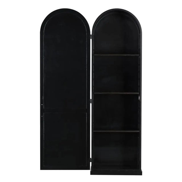 Mid-Century Modern NOIR New Tyrol Hutch, Right For Sale - Image 3 of 9