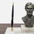 Vintage Marble Pen Set With Lincoln Bust For Sale In San Francisco - Image 6 of 9