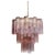 Italian Chandelier in Murano Glass and Nickel-Plated Metal, 1980s For Sale - Image 10 of 16