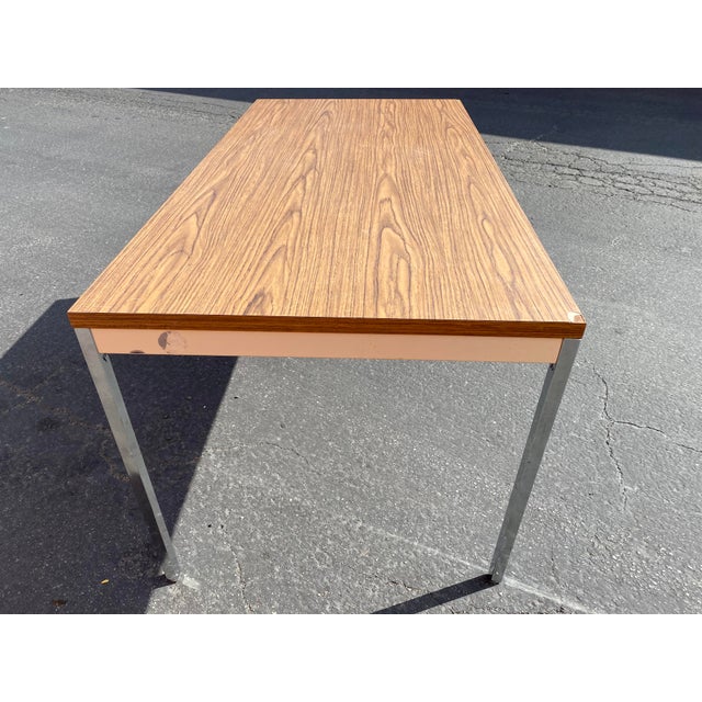 1980s Vintage Steelcase Metal Writing Desk Chairish