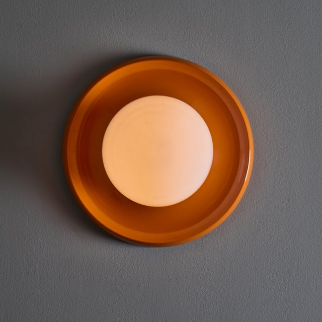 Metal Petite 1960s Castiglioni 'Light Ball' Wall/Ceiling Lamp for Flos For Sale - Image 7 of 11