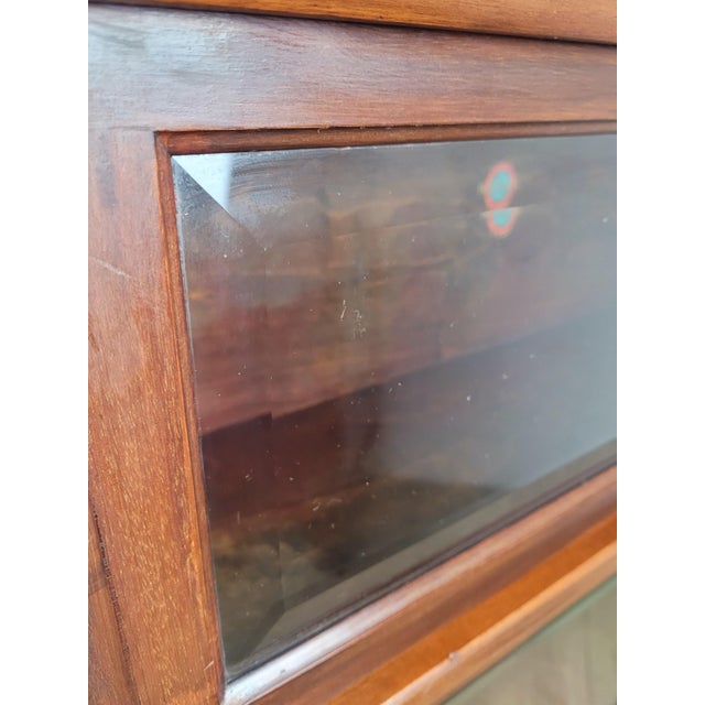 Wood Vintage Barristers Bookcase from Globe Wernicke, 1937 For Sale - Image 7 of 18