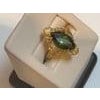 6 Ct Natural Marquise Cut Green Tourmaline Ring in 14 Karat Yellow Gold For Sale - Image 16 of 18