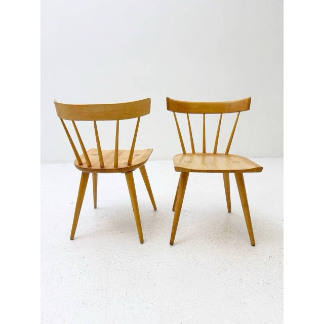 Spindle Chairs by Paul McCobb for Planner Group, 1920s, Set of 4 For Sale - Image 6 of 13