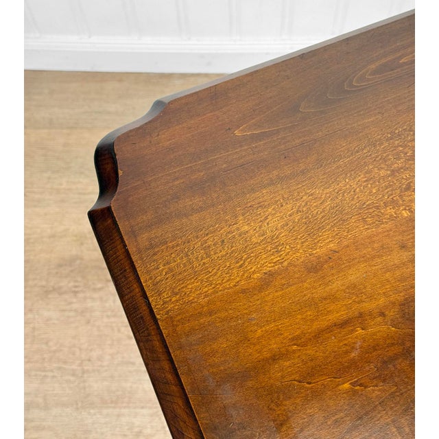 Antique Eastlake Victorian Walnut Carved Parlor Side Table For Sale - Image 6 of 14