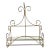 Vintage Italian Hollywood Regency Gilt Rope Wall Shelf With Glass Shelf & Towel Bar For Sale
