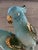 Tiffany Blue 1920s Hollywood Regency Ceramic GIlded Parrots For Sale - Image 8 of 12