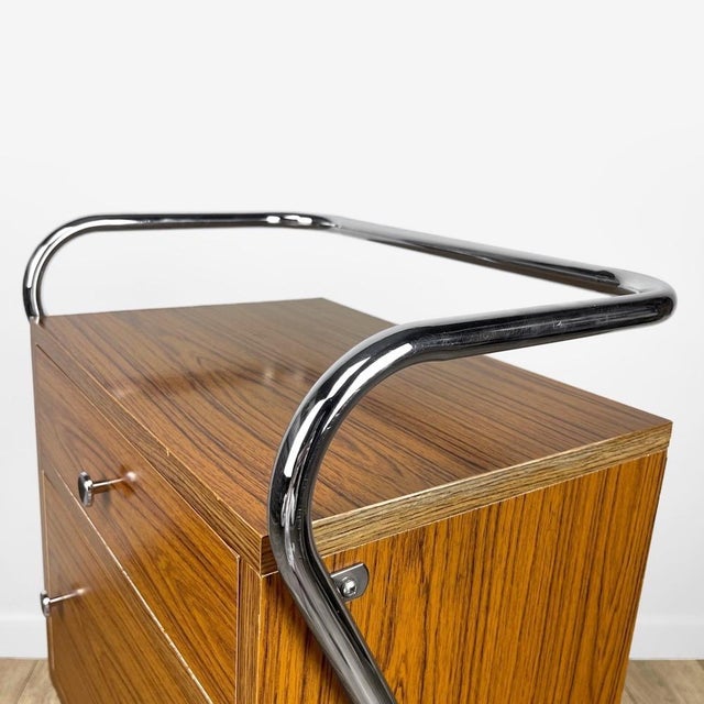 Chrome and Formica Designer Hall Furniture, 1960s For Sale - Image 15 of 16