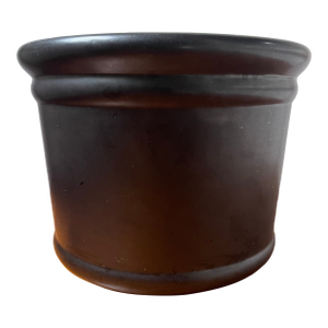 Late 20th Century Gainey Ceramics Black Planter