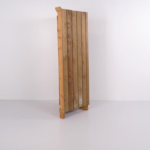 Antique Pine Corner Cabinet with Glass Door, 1890s For Sale - Image 3 of 10