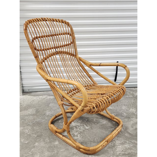 Tito Agnoli Mid-Century Tito Agnoli Style Armchair For Sale - Image 4 of 11