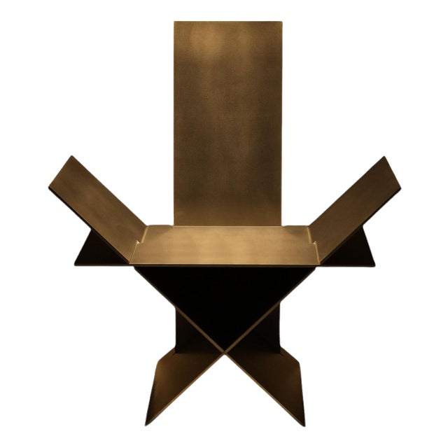 Major Aluminium Chair by Bureau of Entropy For Sale