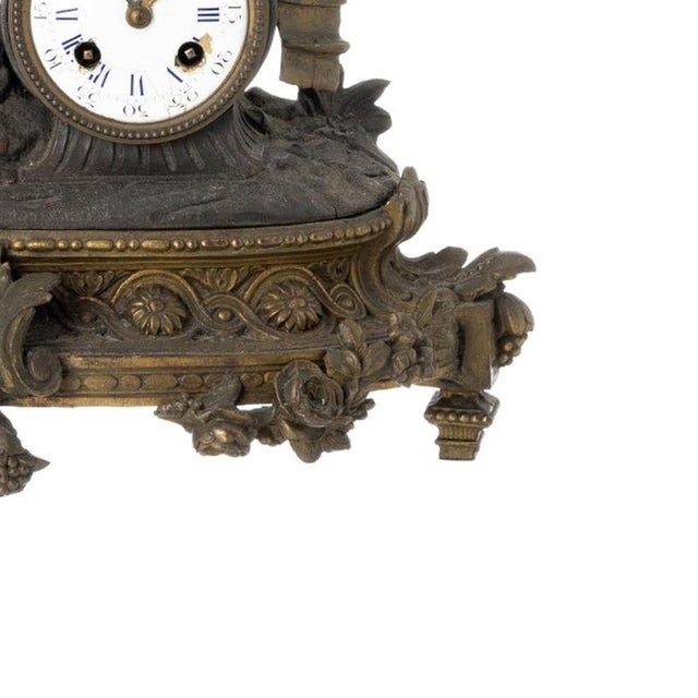 Table Clock 19th Century For Sale - Image 5 of 6