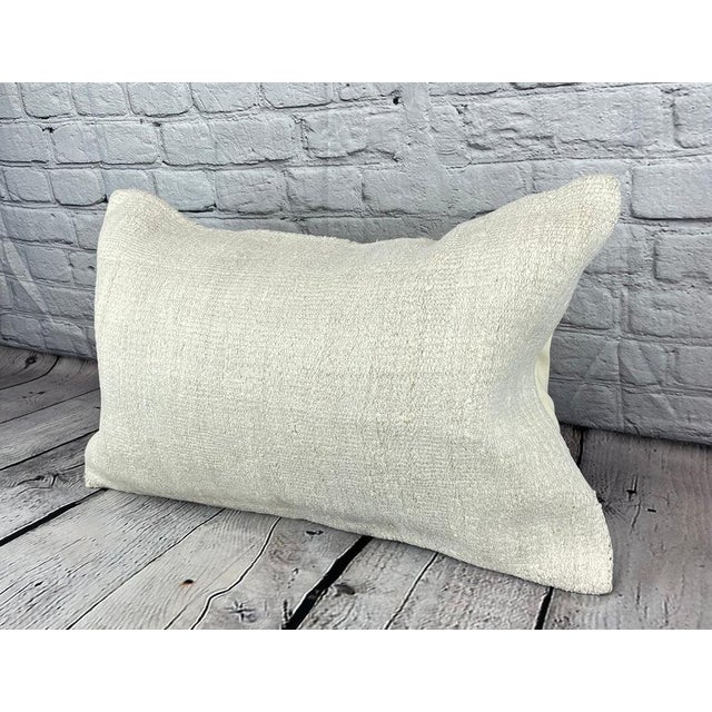 Vintage Pillow Case Turkish Hemp Pillow Decorative Hemp Pillow Dry cleaning only. PILLOW INSERT IS NOT INCLUDED