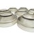 1960s Digsmed Denmark Mid-Century Modern Kjell Blomberg "Vineta" Gullaskruf Bowls - Smoke Gray - Set of 8 For Sale - Image 4 of 5