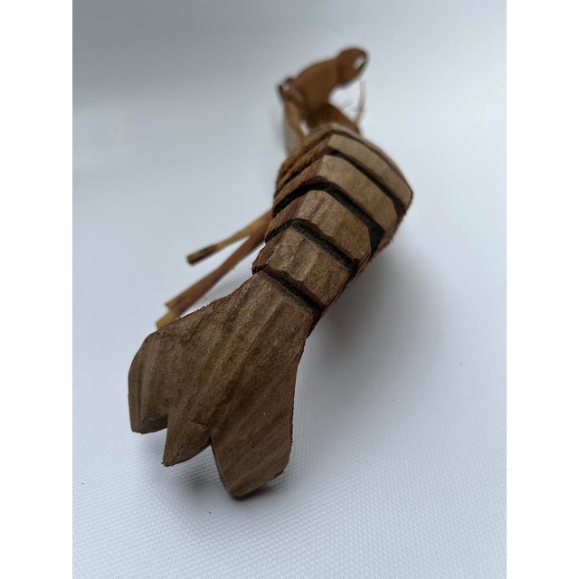 Carved Wood Lobster Sculpture For Sale - Image 4 of 7