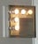 Chrome-Plated Steel Wall Lamp with Mirror and Lights, 1970s For Sale - Image 10 of 15