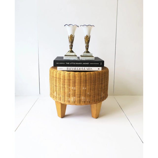 White French Marble Glass Brass Vases, Pair For Sale - Image 8 of 16