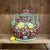 Giant Italian vessel. In beautiful condition. lion head handles. Lemon tree motifs. 17 “ tall 17 “ wide 13” foots