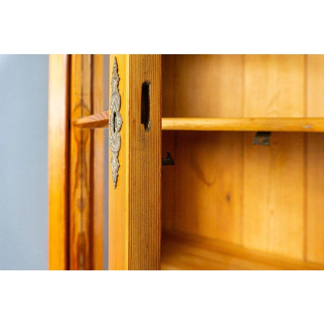 Biedermeier Pine Kitchen Cupboard For Sale - Image 17 of 18