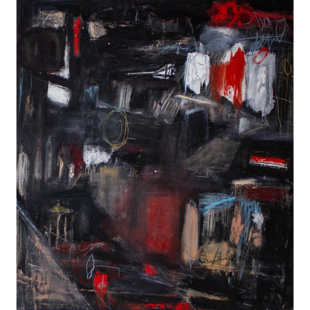 Contemporary "An Ever Increasing Weight of Burden and Unescapable Compassion" Original Abstract Painting by Brian Jerome For Sale - Image 3 of 3