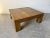 1980s Postmodern Parsons-Style Checkered Top Wood Coffee Table/ Sold For Sale - Image 9 of 12