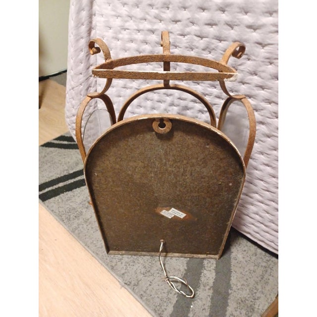 Vintage Bruce Eicher Wrought Iron Wall Sconces - A Pair For Sale In Los Angeles - Image 6 of 13