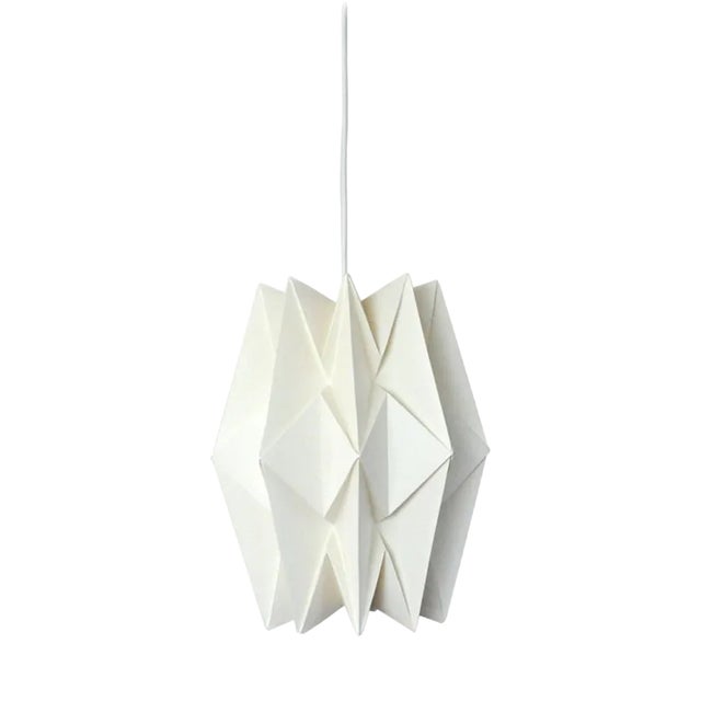 Le Klint Hand-Pleated Hanging Lamp by Peter Hvidt & Orla Mølgaard-Nielsen, 1962 For Sale